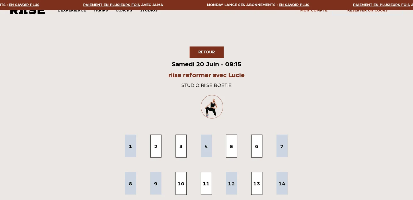 Le choix de la place — reformer